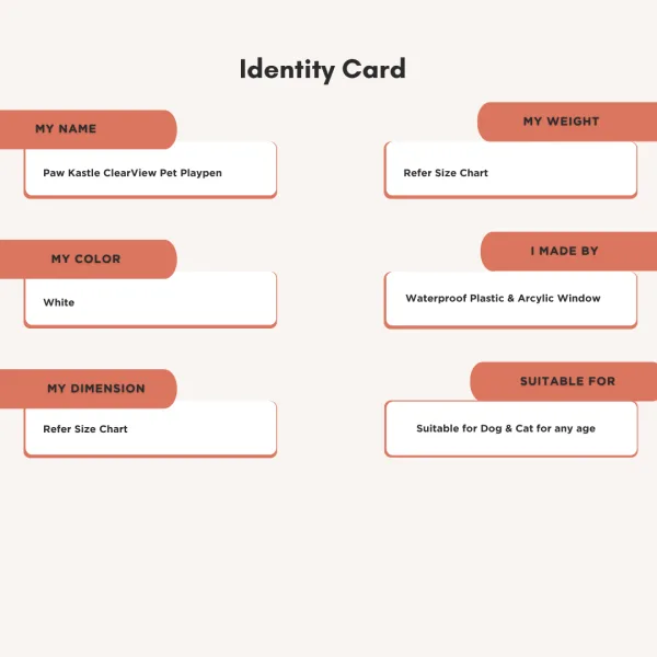 Paw Kastle Solid Playpen No Cover