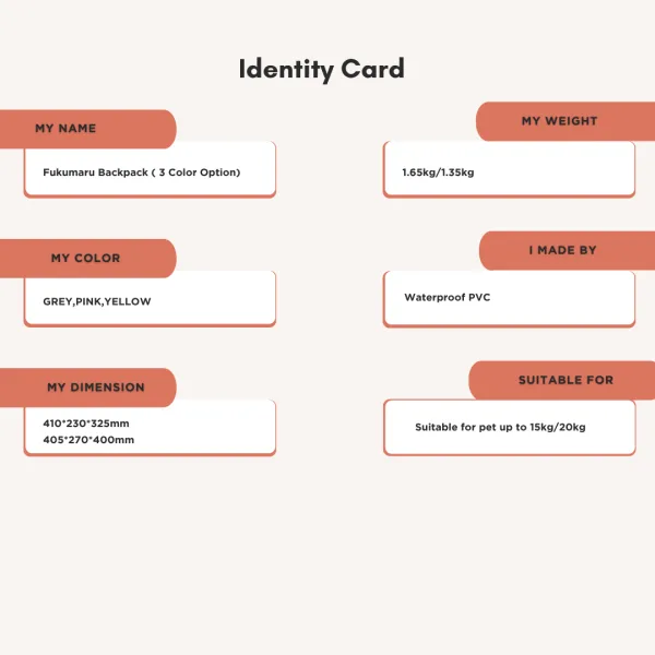 Fukumaru Backpack ( 3 Color Option)